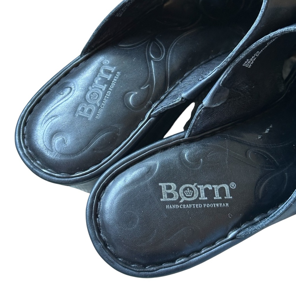 Born Womens Leather Curstyn Gypsy Festival
Bohemian Buckle Wedge Sandals Size 9M - Picture 5 of 7